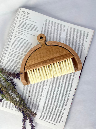 مینی جارو خاک انداز چوبی هومان TOP 0033